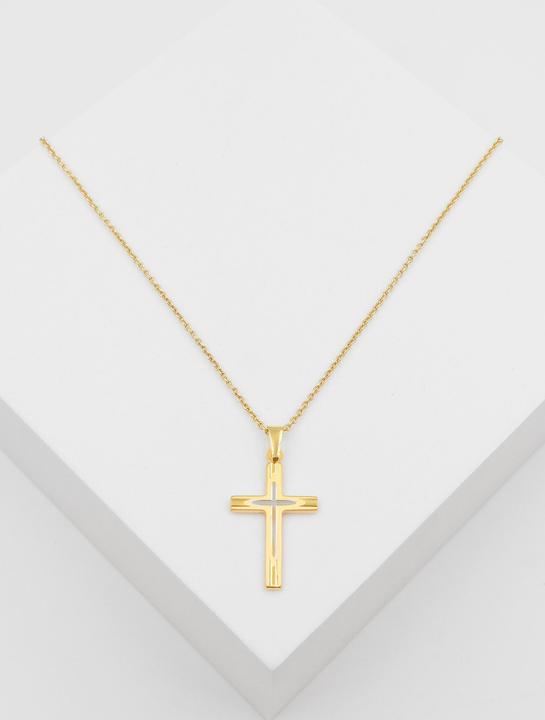 Image du produit Muau Croix (Or jaune, Or blanc)