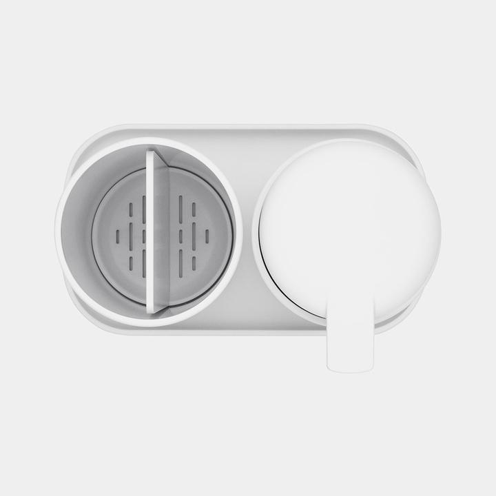 Immagine prodotto Brabantia Set di dispenser per sapone con bicchiere e ciotola per spazzolini da denti