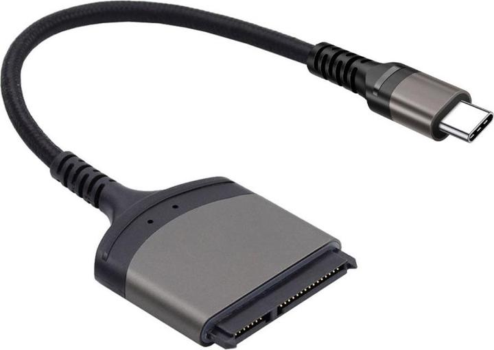 Produktbild Ueli Express SATA auf USB-C Adapter 5Gbps 22-Pin für Festplatten (5 W)