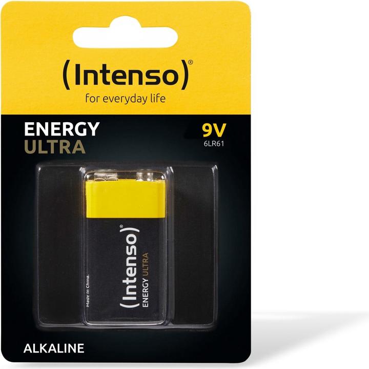 Actual product image Intenso Energy Ultra (1 pcs., 9V Block, 560 mAh)