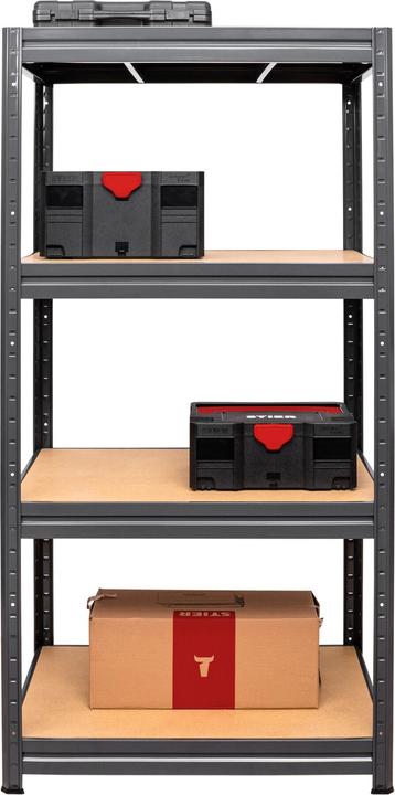 Image du produit Stier Rayonnage lourd à tablettes Charge admissible par tablette 600kg hxlxp 1770x900x600 mm