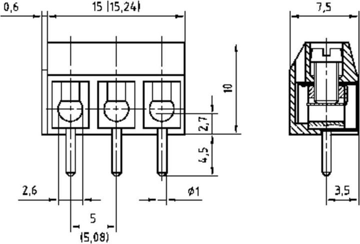 Produktbild Conrad Components Temperaturgesteuerte Lüfter Re (40 mm, 1 x)