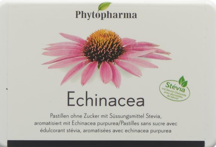 Actual product image Phytopharma Echinacea pastilles