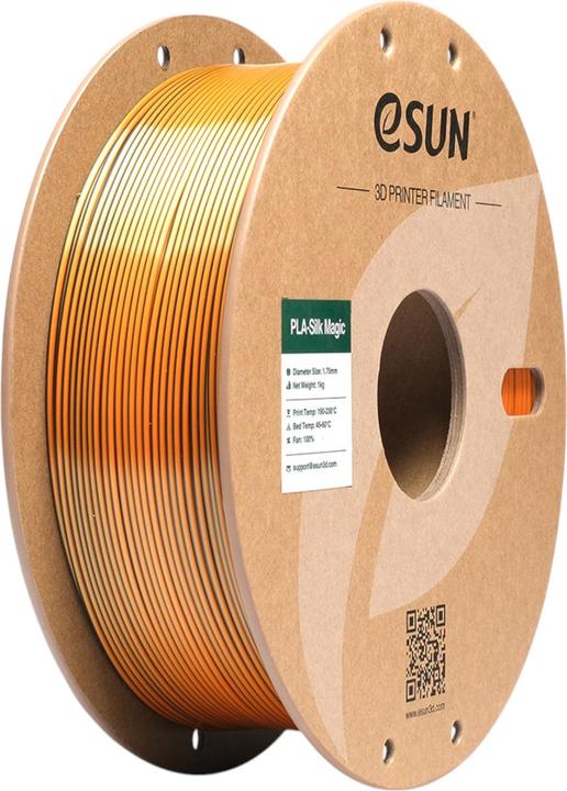 Image du produit eSUN EPLA-SILK MAGIC 1,75mm BLACK GOLD 1kg (PLA, 1.75 mm, 1000 g, Multicolore)