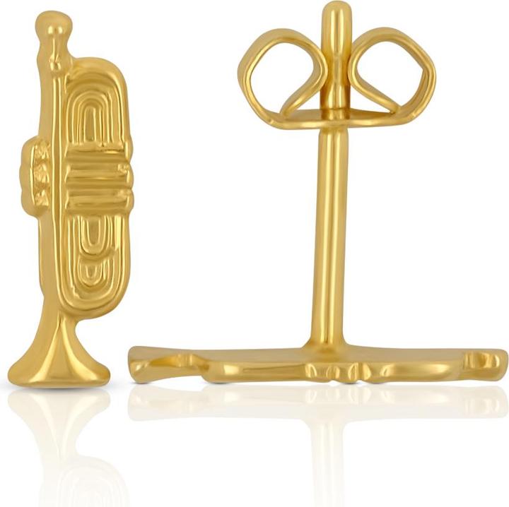 Muau Trompete (750/18 K Gelbgold)