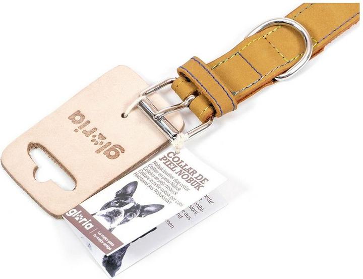 Produktbild Gloria Hundehalsband Oasis Gelb 55 cm (55 x 2,5 cm) (Leder)