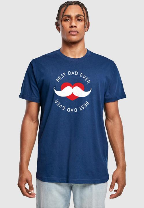 Image du produit Merchcode Fathers Day - Meilleur papa T-shirt col rond - 113617 (S)