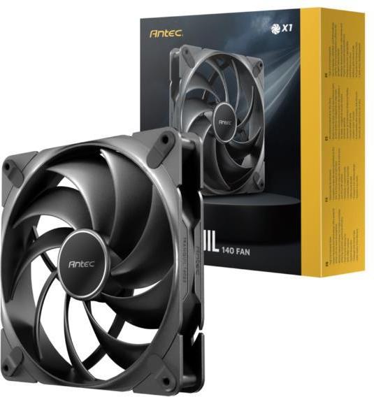 Actual product image Antec Tranquil 140, 140mm x 25mm Case Fans, PWM Fans, 1500RPM, 85.96CFM, 1.79mmHO, 4 Pin PWM Connec (140 mm, 1 x)