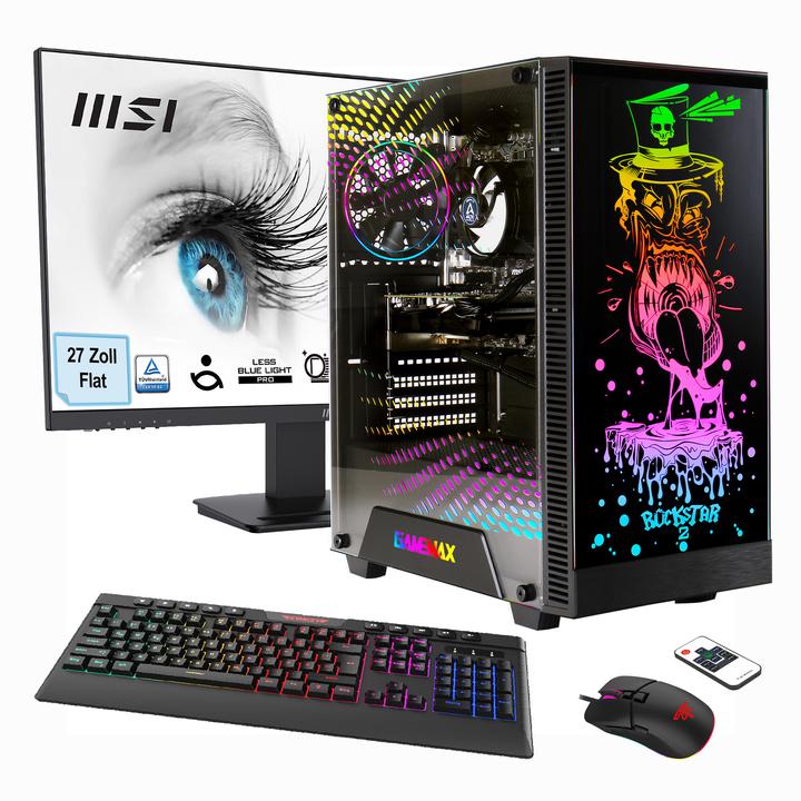 Produktbild Hyrican Rockstar SET02497 7384 (AMD Ryzen 5 5600G, 16 GB, 1000 GB)