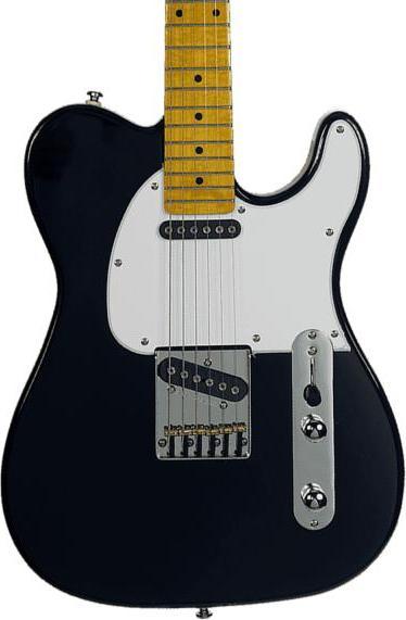 Actual product image G&L GL Guitars Electric Guitar ASAT Classic Tribute Series Black (Electric guitar, Swamp ash, Chrome hardware, Maple, Nickel)