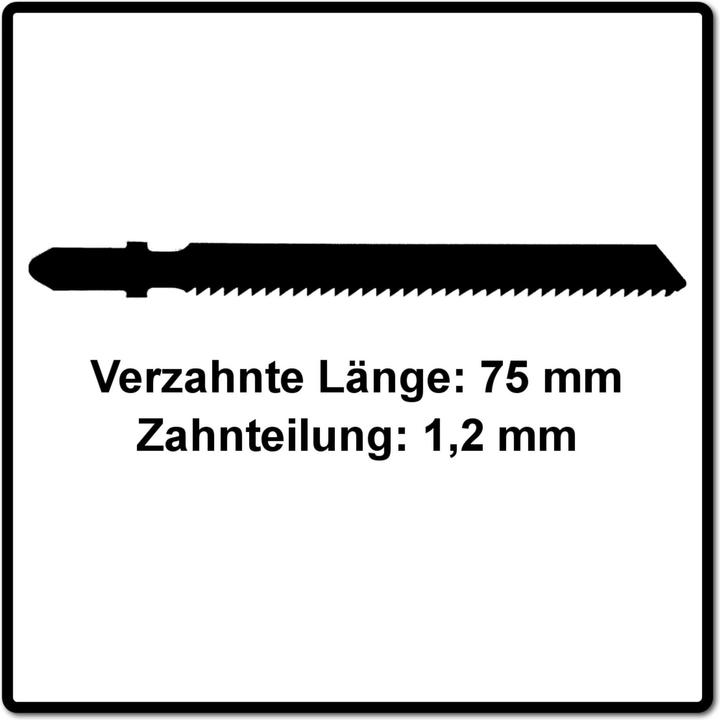Actual product image Festool Jigsaw blade HS 75/1,2 BI/5