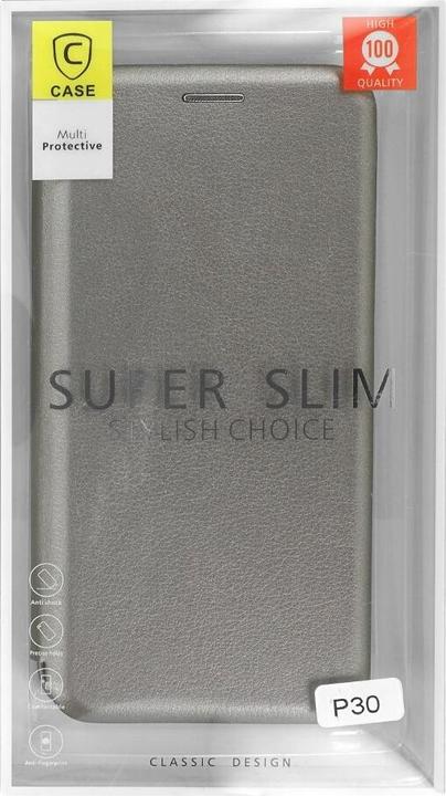 Produktbild OEM Huawei Flip Cover P30 grau (Huawei P30)