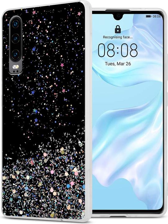 Immagine prodotto Cadorabo Cover in TPU con glitter per Huawei P30 (Huawei P30)