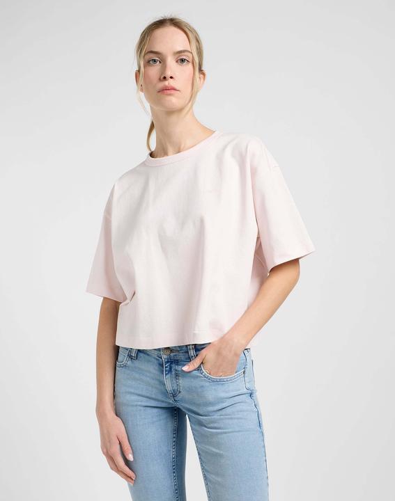 Lee T-Shirt Cropped Boxy Tee (XS)