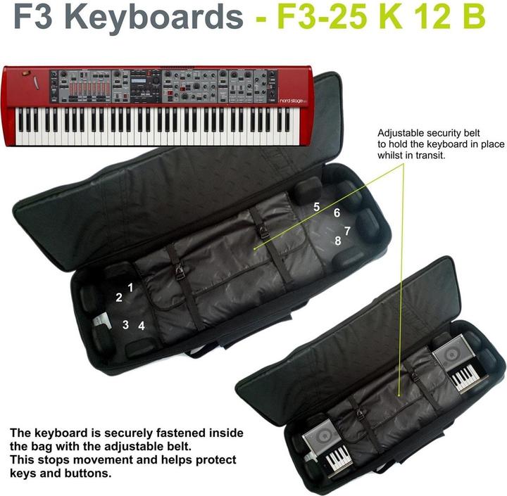 Actual product image Fusion Keyboardbag 12 (Keyboard)