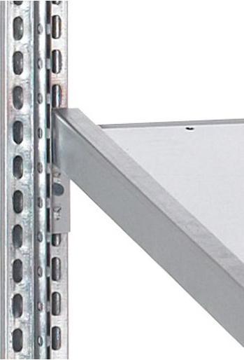 Actual product image Schulte Divider guide for sloping shelves silver 60.0 cm