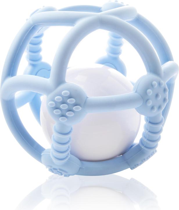 Actual product image Kidsme Silicone Teething Ball - Blue (KIDS9672S)