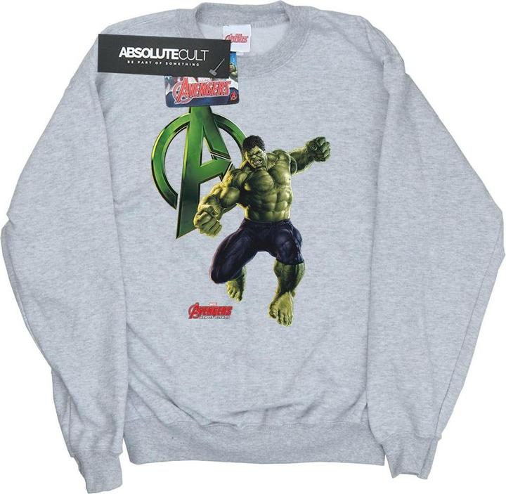 Image du produit - Sweat HULK POSE - Garçon (128)