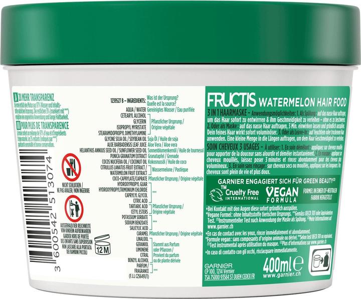 Produktbild Garnier Fructis Hairfood (400 ml)