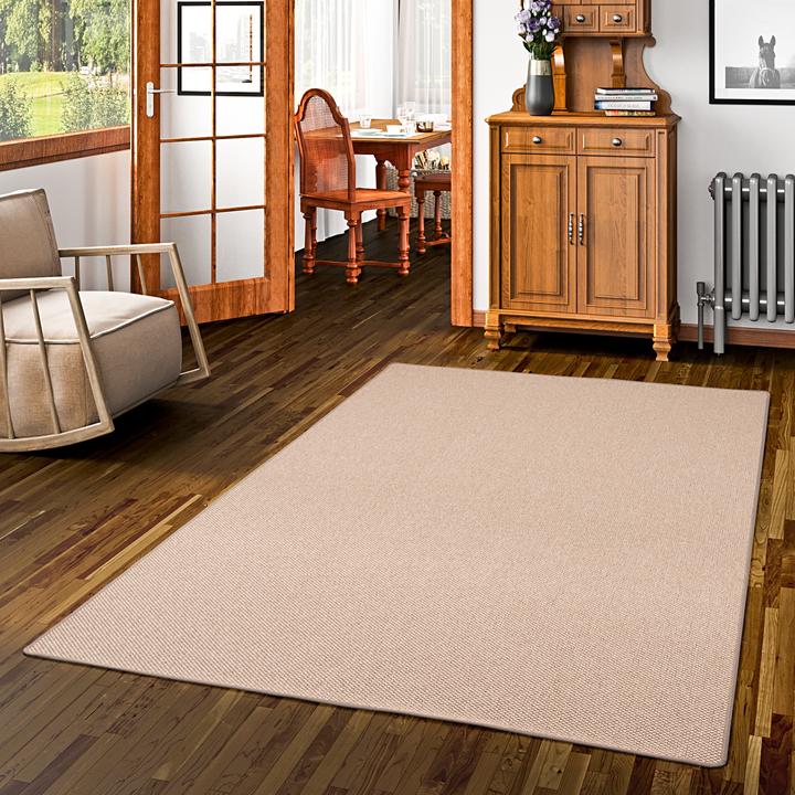 Produktbild Bentzon Natur Flachgewebe Teppich (200 x 250 cm)