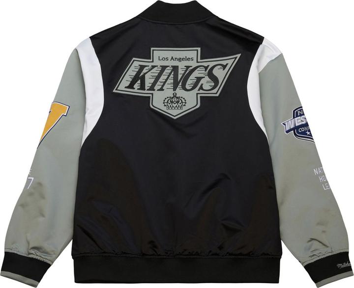 Produktbild Mitchell & Ness M&N Heavyweight Satin Jacket NHL Los Angeles Kings - L (L)