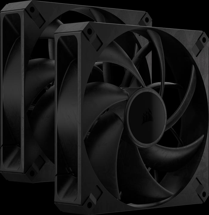 Image du produit Corsair Acc Cas Fan RS140 MAX PWM 2x14cm black (140 mm, 2 x)