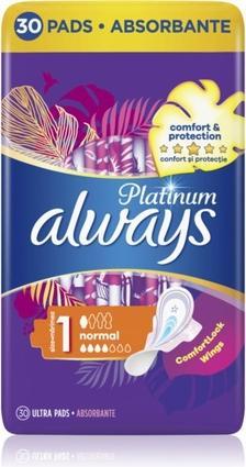 Image du produit Always Platinum Normal Size 1 (30 x, Tampons sanitaires)