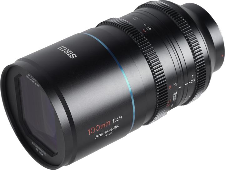 Productafbeelding Sirui Venus 100mm T2.9 1.6x anamorfe full frame lens (E-vatting) (Sony E, Volledig formaat)