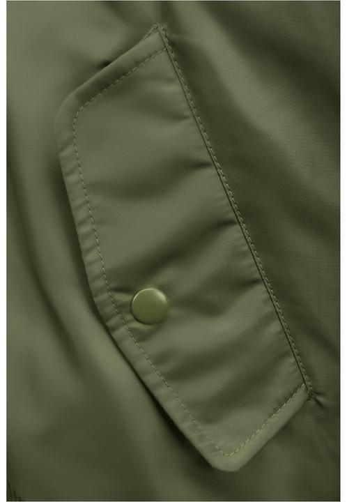 Actual product image Brandit MA2 Fur Collar outdoor jacket size L colour olive (L)