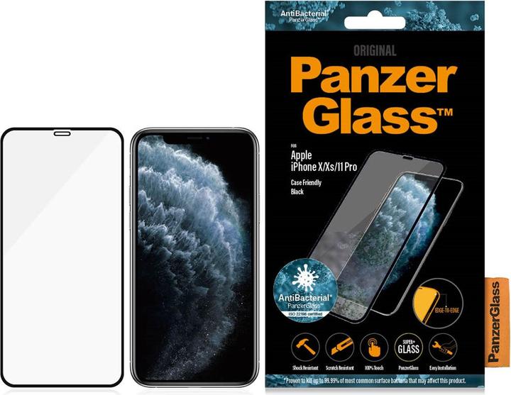 Image du produit PanzerGlass bord à bord (1 pièce(s), Apple iPhone X, Apple iPhone XS)