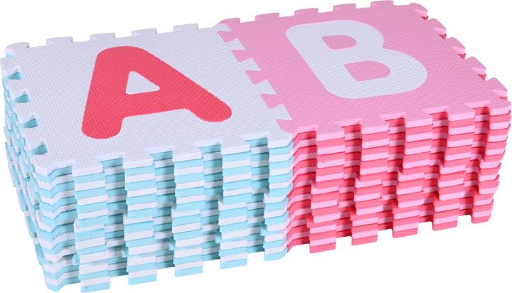 Produktbild Knorrtoys Puzzlematte - "Alphabet + Zahlen" pink-rosa (180 x 180 cm)