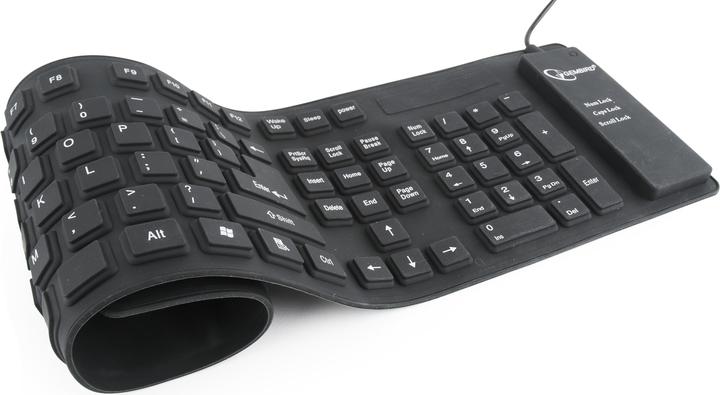 Produktbild Gembird KB-109F-B (DE, Kabelgebunden)