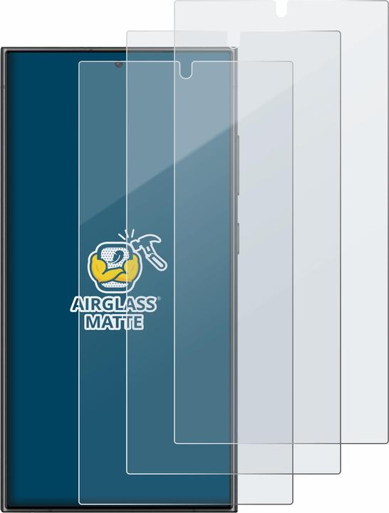 Produktbild BROTECT AirGlass Panzerglasfolie Matt (3 Stück, Samsung Galaxy S21)