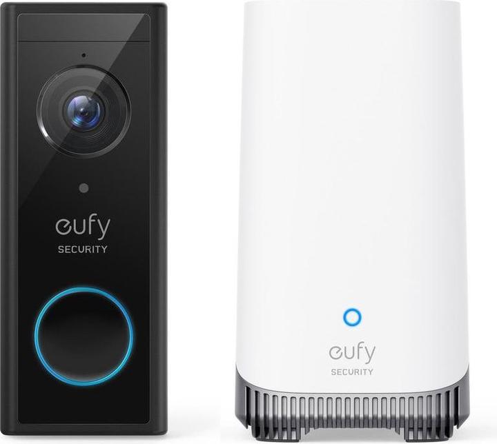 Actual product image eufy by Anker Video Deurbel - Draadloze Deurbelset - Inclusief HomeBase 3 - WiFi iced