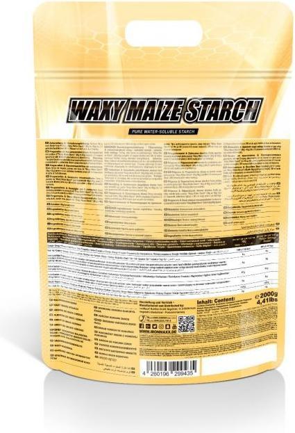 Actual product image IronMaxx Waxy Maize Starch (Neutral, 1 pcs., 2000 g)