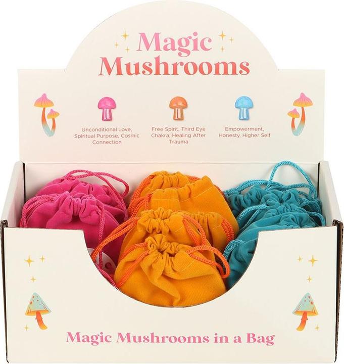 Something Different Kristall Magic Aura Pilz 24erPack