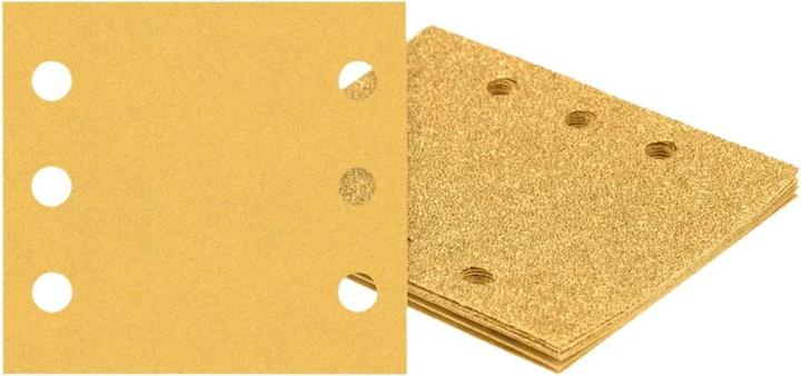 Actual product image Bosch Professional Zubehör EXPERT C470 Abrasive paper with 6 holes for orbital sanders, 115 x 107 mm, G 240, 10 pcs. (240)