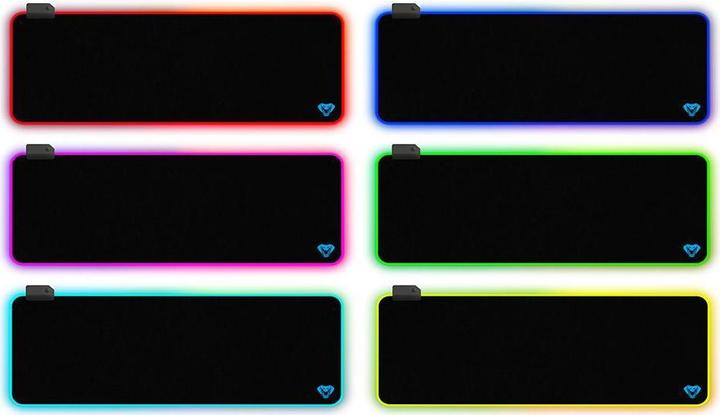 Image du produit Media-Tech Tapis de souris pour jeux rétroéclairés RGB GAMING MAT MT262