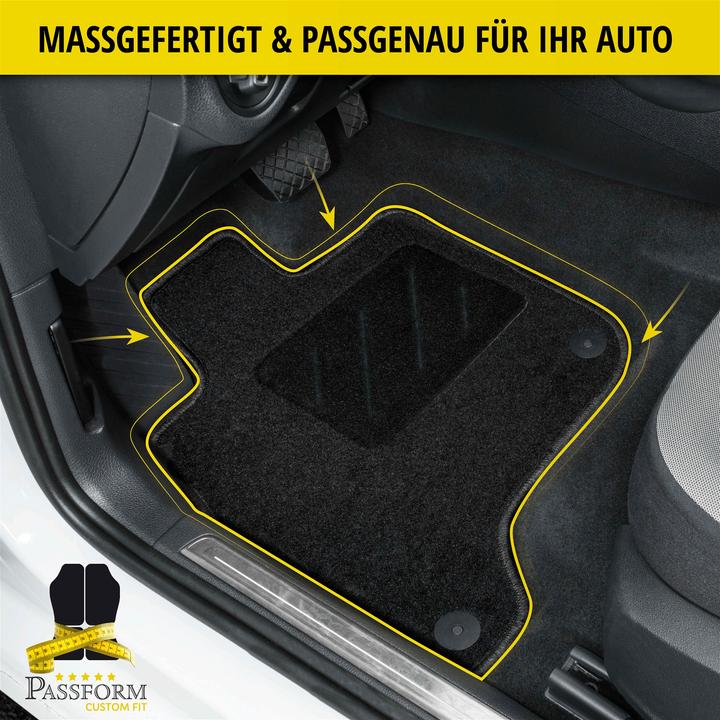 Actual product image Walser Floor Mats for Ford USA Mustang Mach-E 07/2020-Today (1 set of 3 doormats)