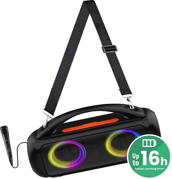Media-Tech Premium Loudspeaker Bt Power Audio Pro Mt3184 (16 h, Battery operated)