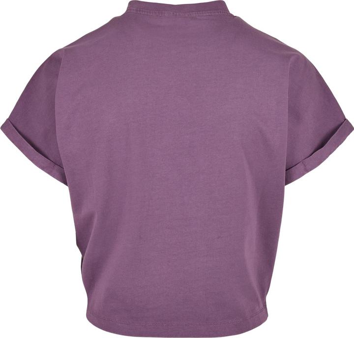 Produktbild Urban Classics Ladies Short Pigment Dye Cut On Sleeve Tee (M)