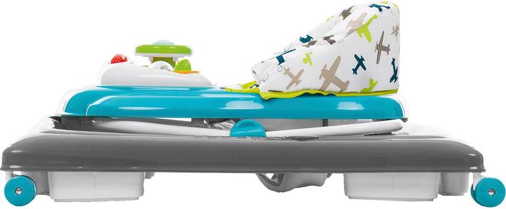 Produktbild Babyworld BW Gehfrei Flugzeuge grau