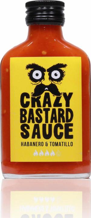 Produktbild Crazy Bastard Sauce Habanero & Tomatillo (250 g)