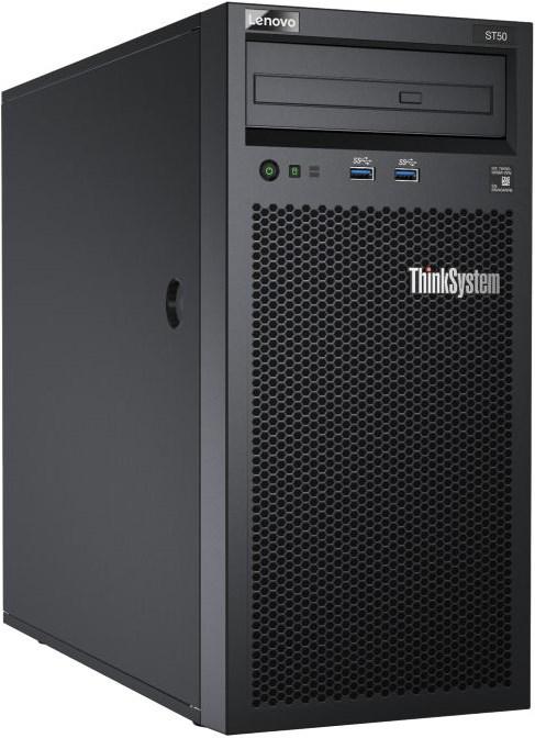 Produktbild Lenovo ThinkSystem ST50 7Y49 (Intel Xeon E-2224G, 8 GB, Tower Server)