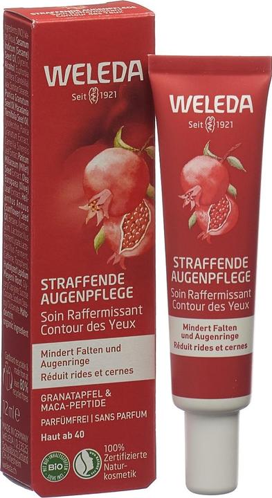 Image du produit Weleda Soin raffermissant contour des yeux grenade & peptides de maca (12 ml, Jour + nuit)