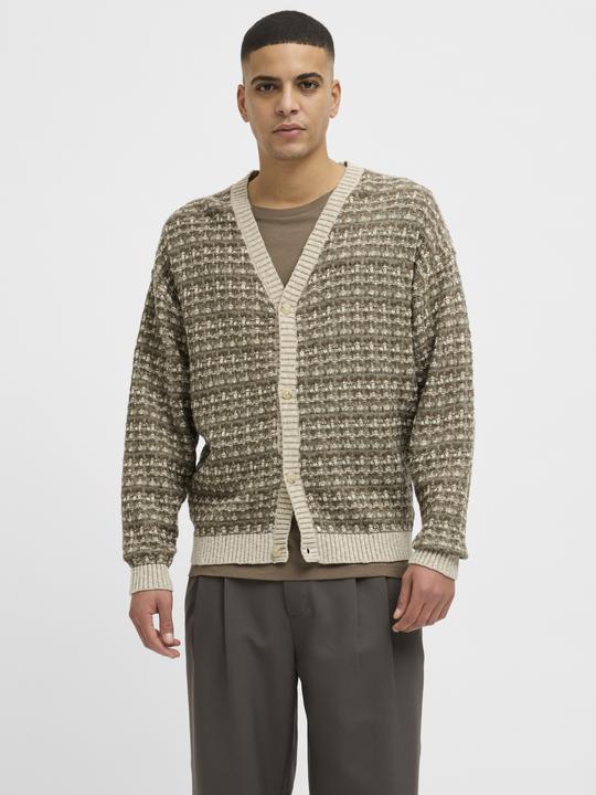 Produktbild Jack & Jones All Over Print Strickjacke Strickjacke (S)