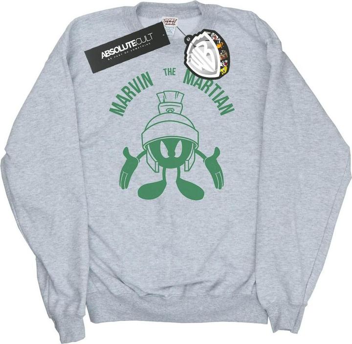 Produktbild Looney Tunes Marvin The Martian Large Head Sweatshirt (XL)