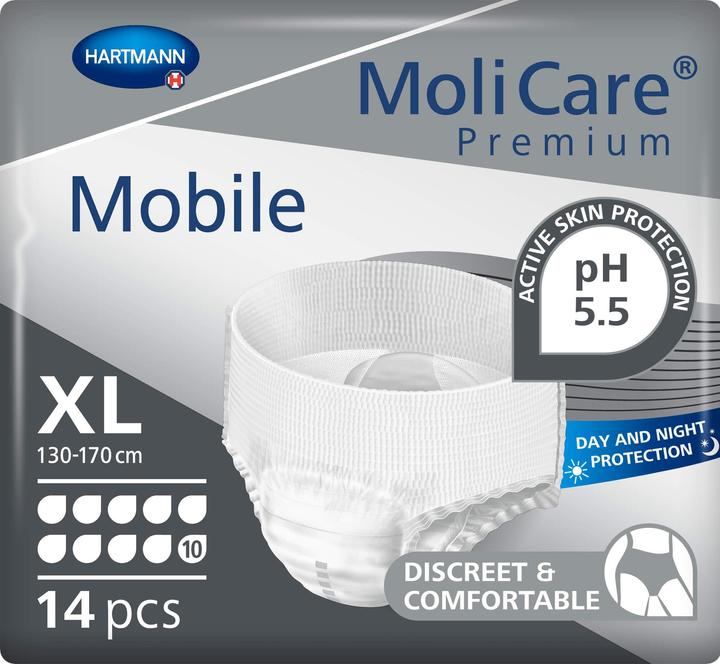 Produktbild MoliCare Mobile 10 Inkontinenz Pants (14 x, XL)