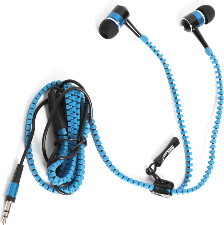 Produktbild Omega Platinet FH2111 Headphones In-ear connector Blue (Kabelgebunden)
