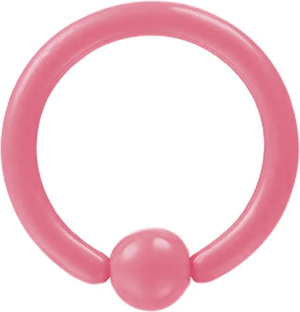 Produktbild Star Piercing Ball Closure Ring pastellpink (ohne Messing, Chirurgenstahl 316L)